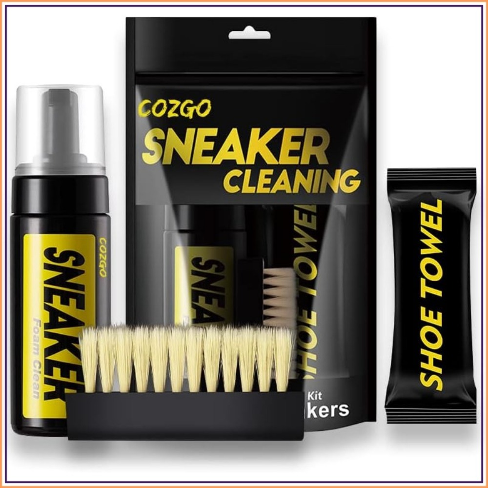 Shoe Cleaner - Набор для чистки обуви, пенное средство
