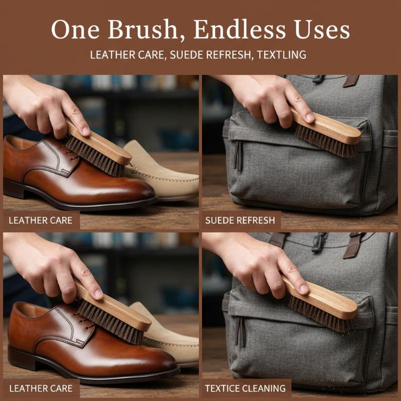 Shoe Cleaning Brush - Щетка для обуви из дерева с