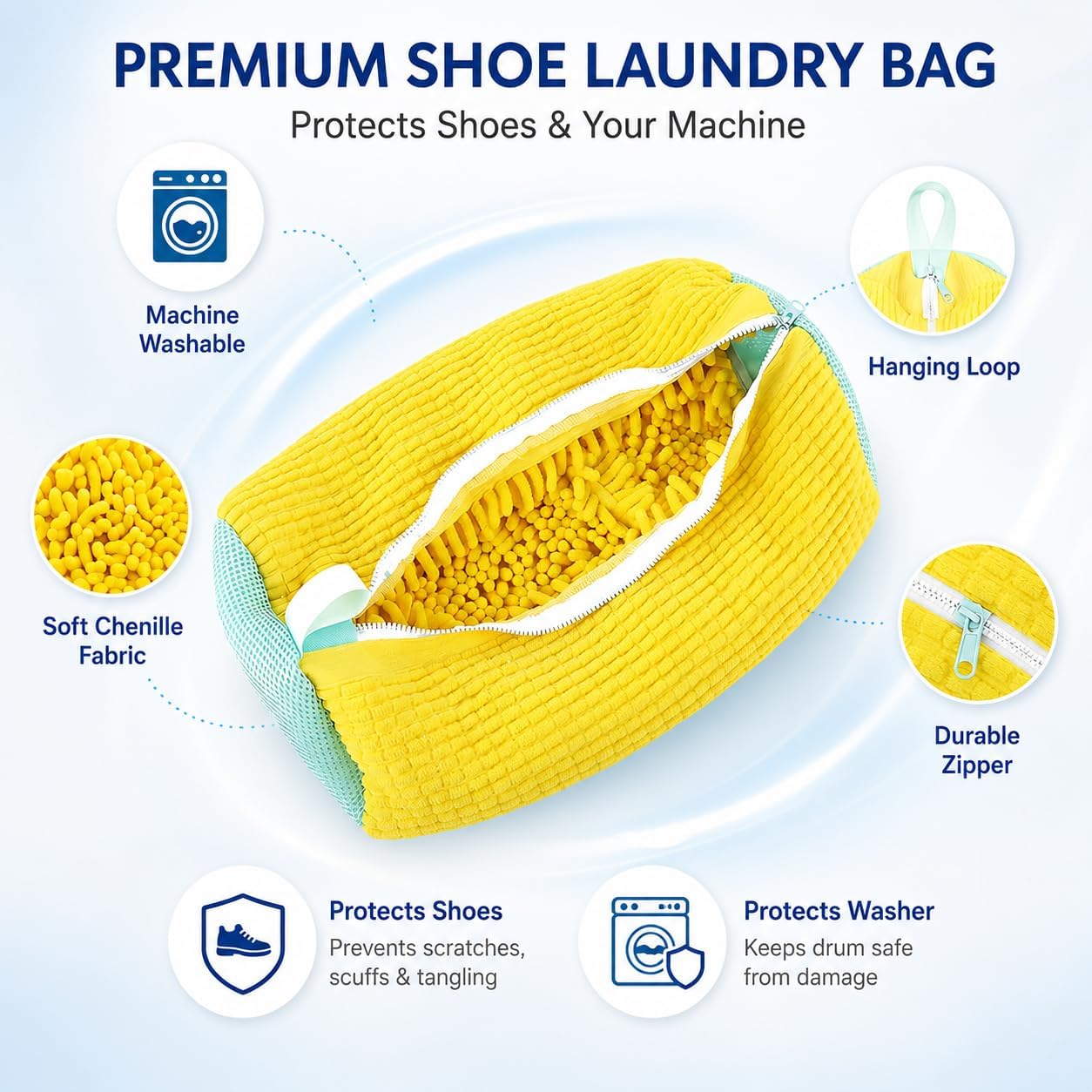 Мешок для стирки обуви, мешки  – обзор и цена Shoe Cleaner