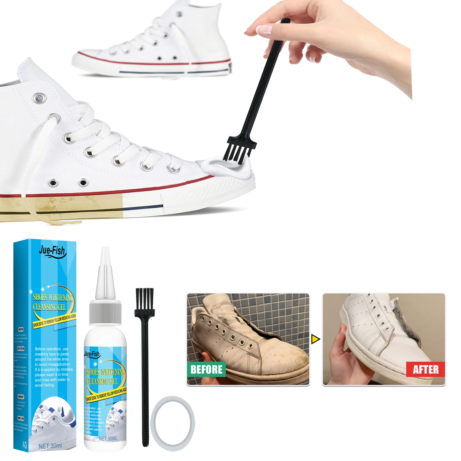 Гель для чистки обуви, комплек – обзор и цена Sneaker Care Spray